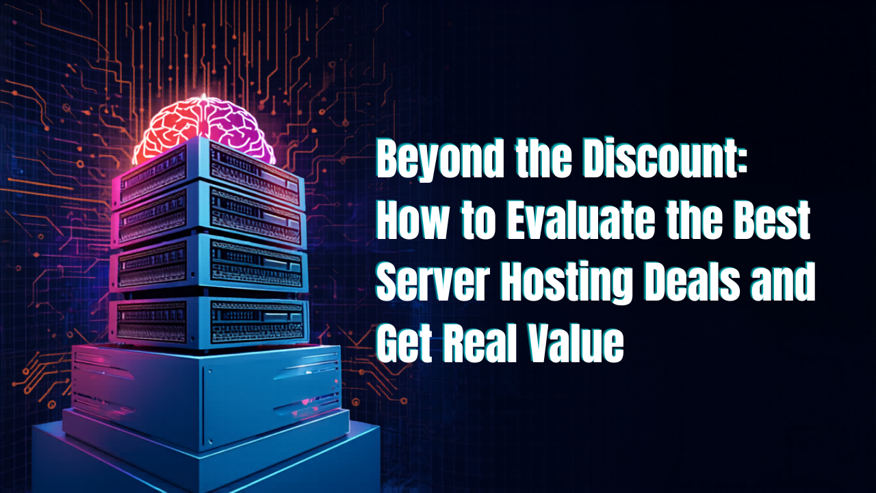 Beyond the Discount: How to Evaluate the Best Server Hosting Deals and Get Real Value