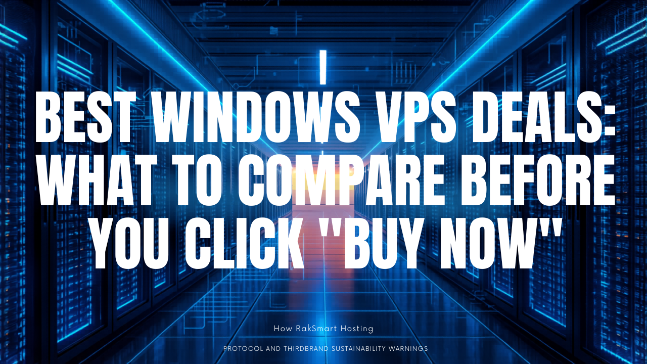 Best Windows VPS Deals: What to Compare Before You Click “Buy Now”