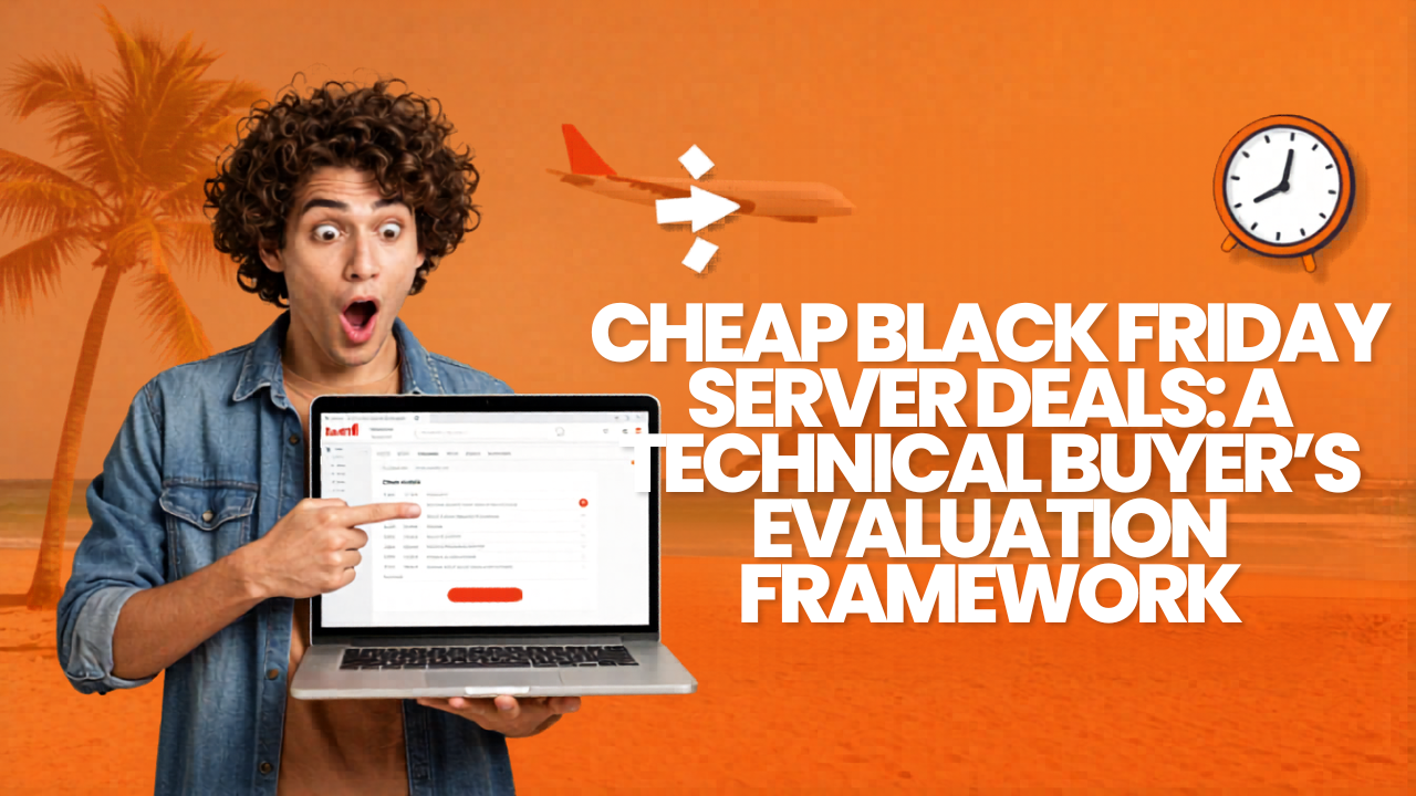 Cheap Black Friday Server Deals: A Technical Buyer’s Evaluation Framework
