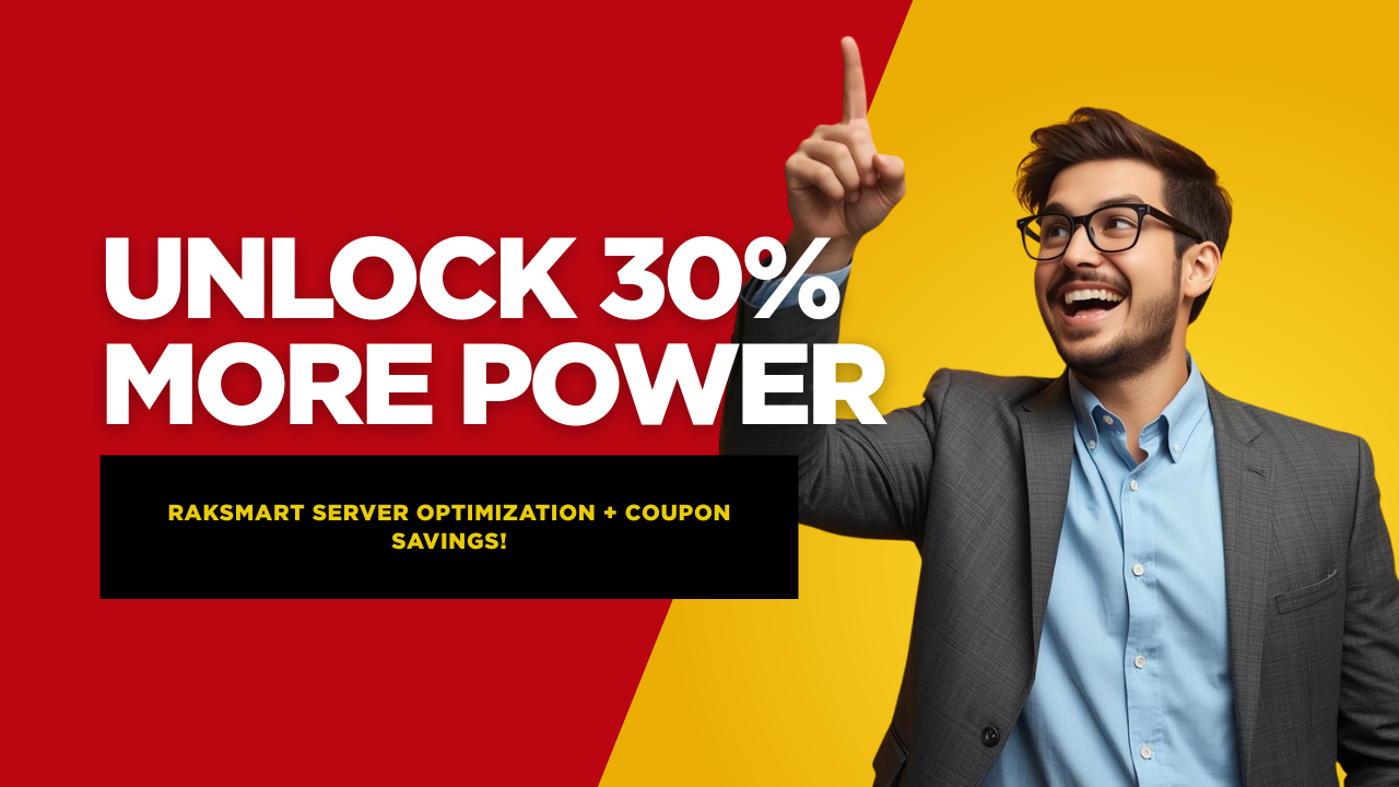 RakSmart Server Optimization Techniques for OpenClaw Workloads – Unlock 30% More Performance with Dedicated Server Coupons