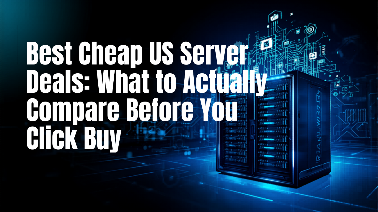 Best Cheap US Server Deals: What to Actually Compare Before You Click Buy