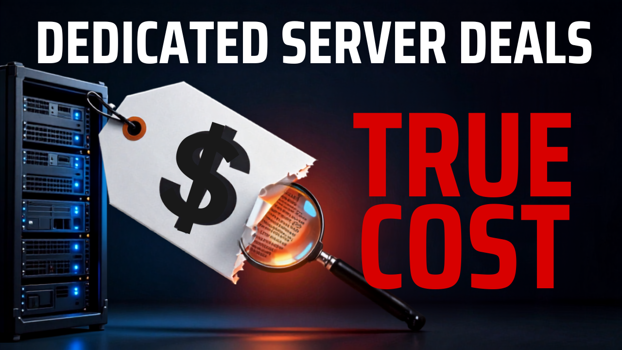 Dedicated Server Deals: Uncovering the True Cost Behind the Discount